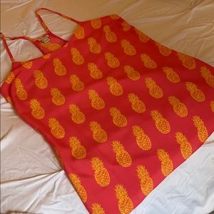 J. Crew Pineapple Cami